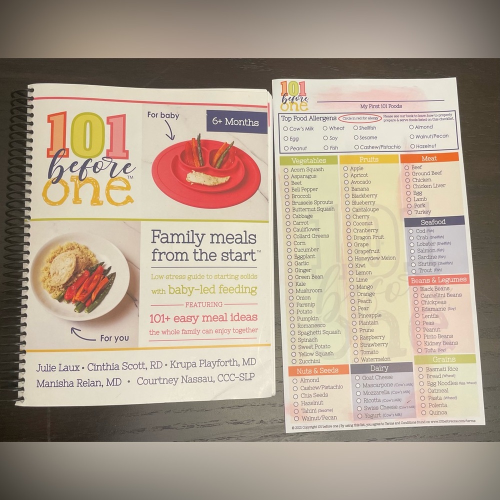 101 Before One printed book + Fridge magnet EUC